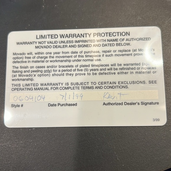 Movado Lancy watch - Picture 3 of 9